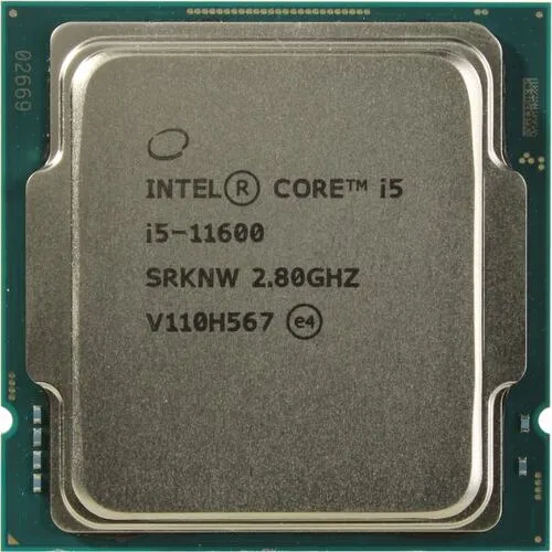 Intel CPU Desktop Core i5-11600 (2.8GHz, 12MB, LGA1200) tray