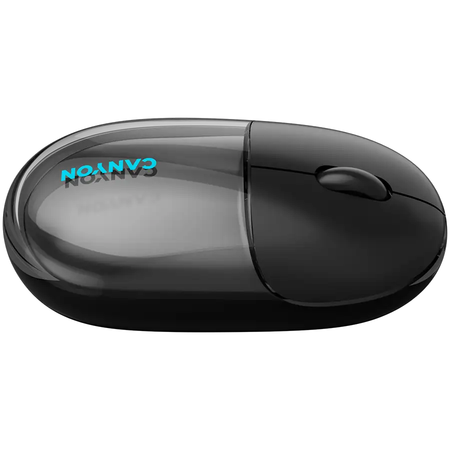 CANYON mouse OnClick 24 BT/ Wireless Transparent/Black