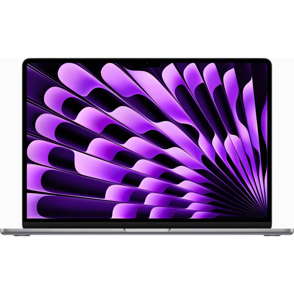 Ноутбук Apple MacBook Air A2941, Apple M2/15.3"Retina/8GB/256GB/10-core GPU/MacOS/Space Gray