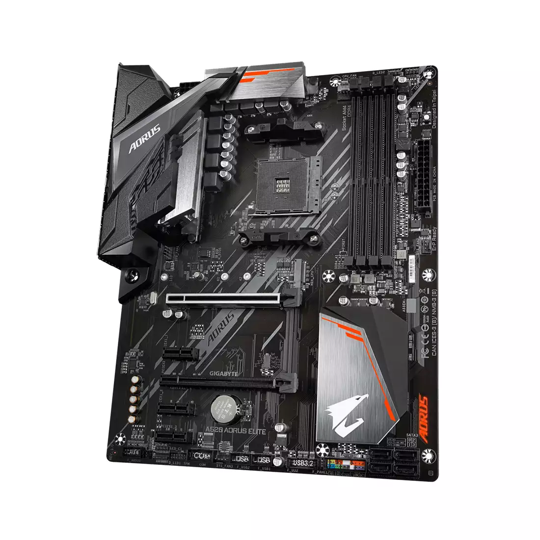 GIGABYTE MB ATX, AM4, A520, 4xDDR4, 2xPCIe x16, 3xPCIe x1, 1xM.2