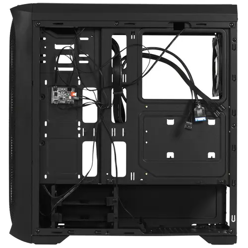 Корпус Zalman N5 MF, Midi Tower, ATX, Black, 2x3.5"/4x2.5", 2xUSB, USB3.0, RGB