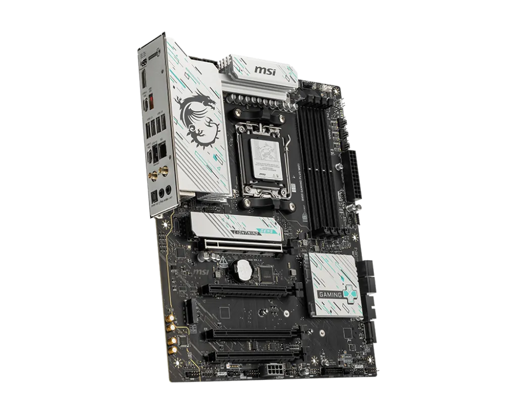 Материнская плата MSI B850 GAMING PLUS WIFI AM5 4xDDR5 4xSATA3 RAID 3xM.2 DP 2xType-C ATX