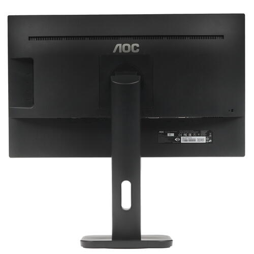 Тонкий Безрамочный Монитор с Регулировкой Высоты 23.8" AOC 24P1  IPS 1920x1080 5 ms 250кдм 1000:1 50М:1 178/178º 1xHDMI  1xDisplayPort1.2 1xVGA 1xDVI 4xUSB3.0 2x2W Черный