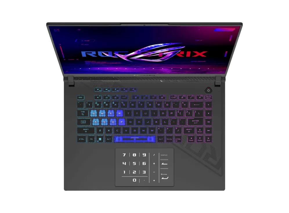 Ноутбук Asus G614JU, Core i5-13450HX/16''WUXGA/16GB/512GB/GF RTX4050 6GB/LAN/DOS