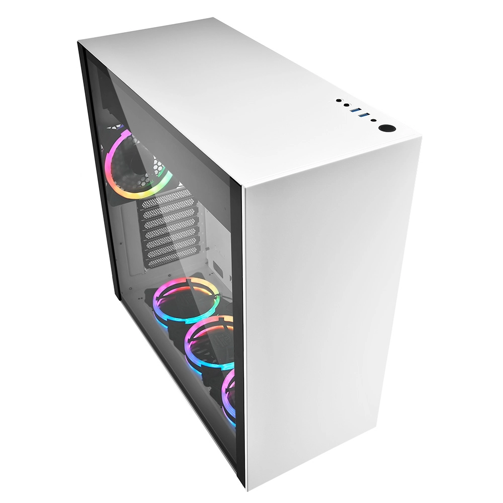 Корпус ПК без БП Sharkoon PURE STEEL RGB Wh