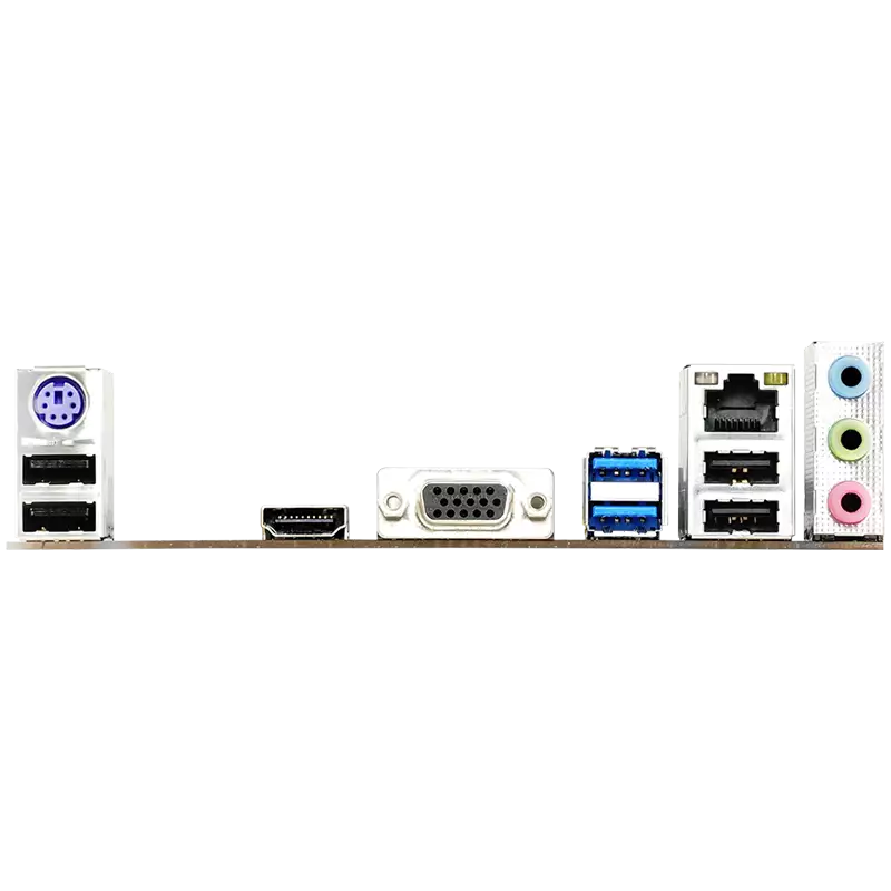 BIOSTAR MB B450 AM4 2 x DDR4 4 x SATA II 1 x VGA Port 1 x HDMI Port 1 x LAN port Micro ATX