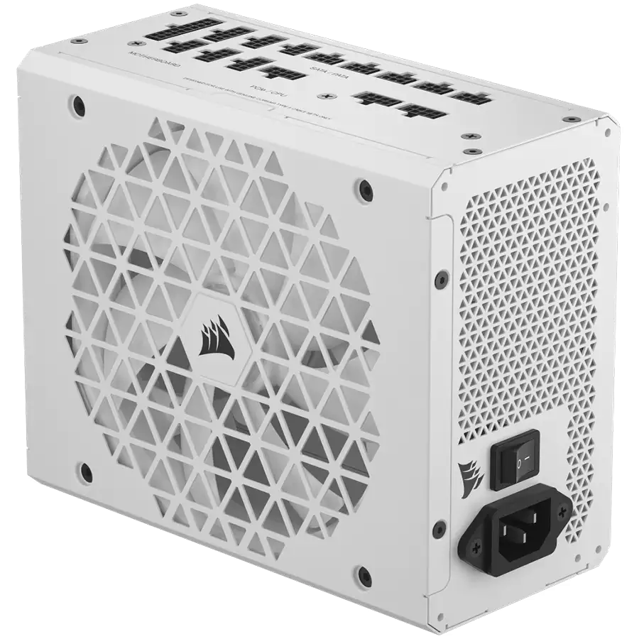 CORSAIR RM1000x Shift White, 1000 Watt, 80 PLUS GOLD, Fully Modular