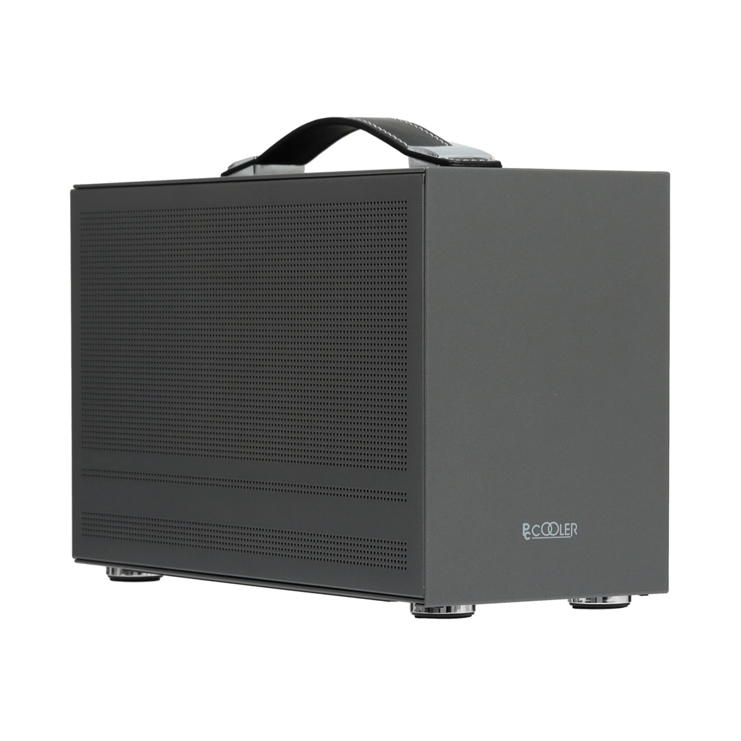 Корпус PCCooler I100 PRO MESH GY ITX USB3.0 1x3.5", 1x2.5" Grey