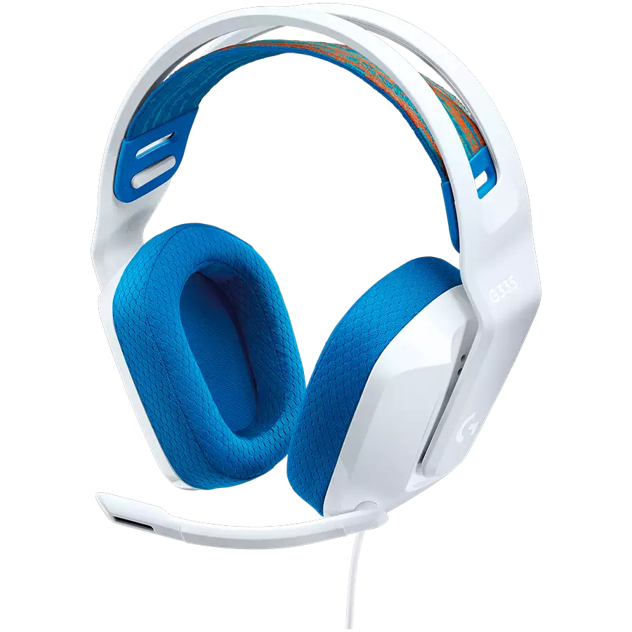 Гарнитура игровая Logitech G335 WHITE, 3.5mm (M/N: A00141)