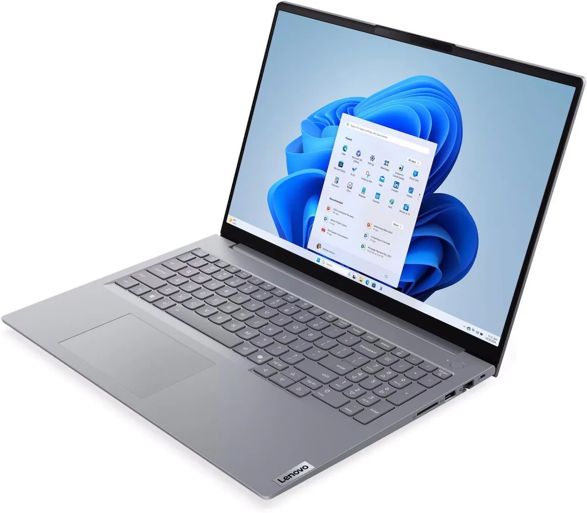 Lenovo ThinkBook 16 G8 IRL, Intel® Core™ 5 210H (E-cores up to 3.60GHz, 12MB) 16 1920 x 1200 Non-Touch, 16.0GB, 1x512GB SSD M.2 2242 PCIe Gen4 QLC, Intel® Graphics, BT 5.3,Wi-Fi 6E 2x2 AX, 100/1000M Ethernet, 1080P FHD IR, 3 Cell Li-Pol 45Wh, 2YR Depot/CC