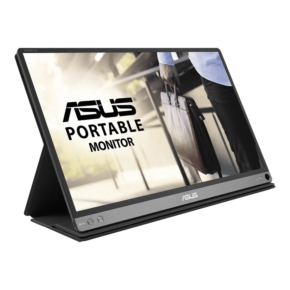 Монитор 15.6" Asus ZenScreen MB16AP, Black-Gray, IPS,1920x1080@60Hz, 220кд/м2, 800:1, 5ms, USB-C