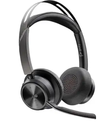 Наушники Poly/Voyager Focus 2 Microsoft Teams Certified USB-C-C Headset +USB-C/A Adapter +Charging Stand