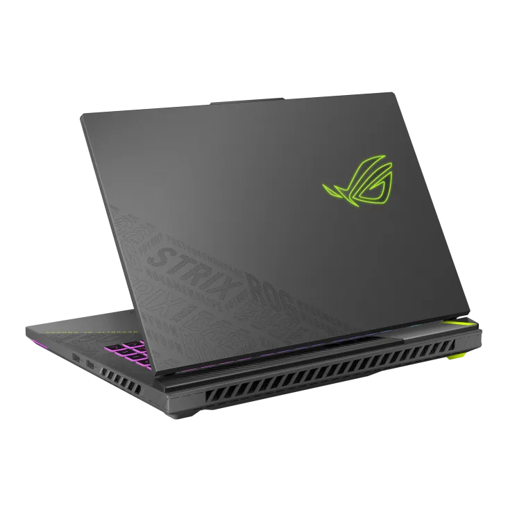 Ноутбук Asus/ROG Strix G16/G614FR-S5056/Ryzen 9/9955HX/2,5 GHz/16 Gb/M.2 PCIe SSD/1000 Gb/No ODD/GeForce/RTX 5070 Ti/12 Gb/16 ''/2560x1600/Без операци