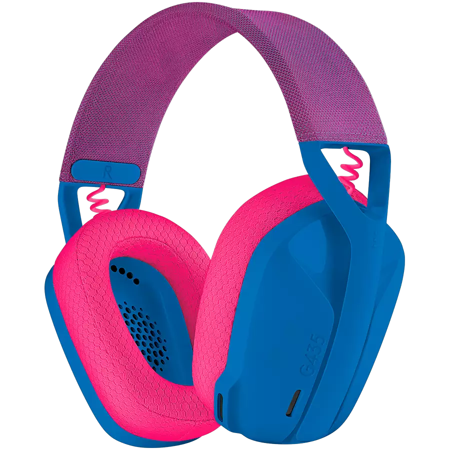 Гарнитура беспроводная игровая Logitech G435 Wireless Gaming Headset - Blue (M/N: A00149, A00150)