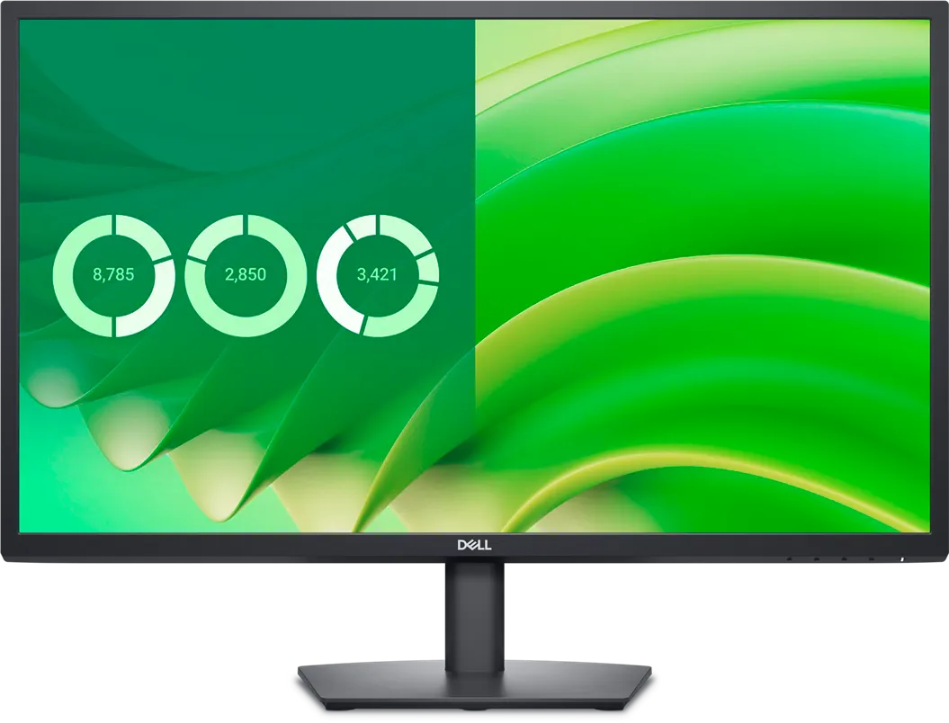 Монитор 27" Dell E2725H, Black, VA, 1920x1080@75Hz, 300кд/м2, 3000:1, 5ms, VGA, DP
