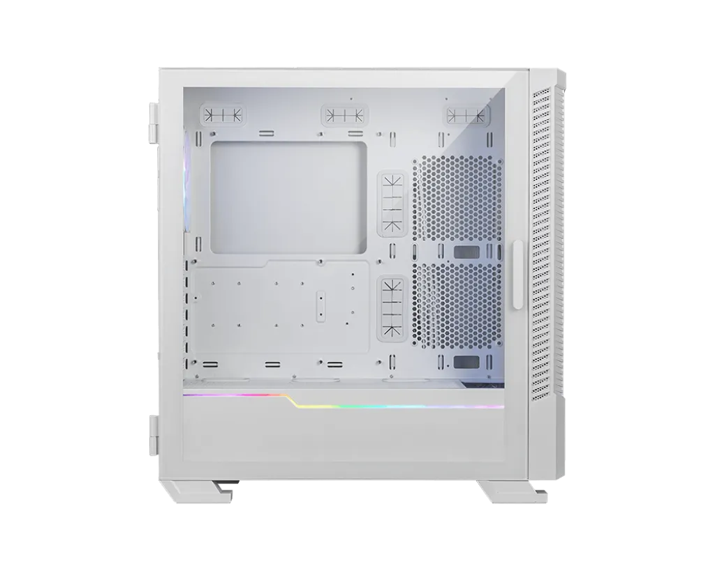 Корпус MSI MPG Velox 100R, Midi Tower, ATX, White, 2x3.5"/2x2.5", 2xUSB3.0, USB-C
