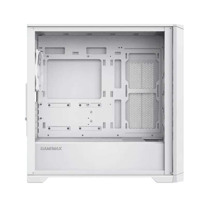 Корпус GameMax Destroyer TGW, Midi Tower, m-ATX, White, 2x3.5"/3x2.5", 2xUSB2.0, USB3.0