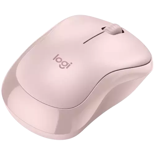 Мышь беспроводная Logitech M240 Silent Rose Bluetooth (черная, оптическая, 400-4000dpi, бесшумная)