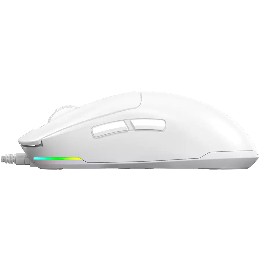 LORGAR MSA10, Ultralight Wired Gaming Mouse Advanced, white