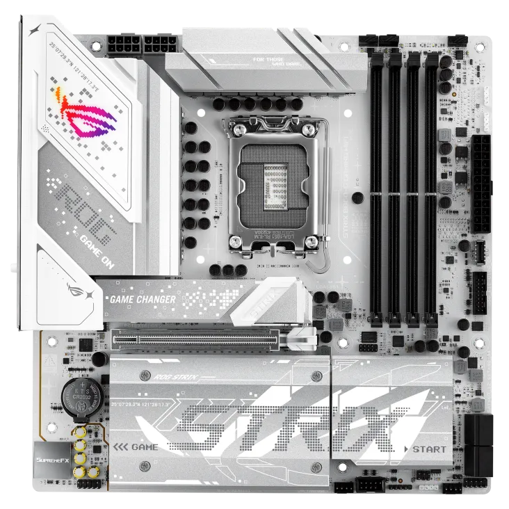 Материнская плата ASUS ROG STRIX B860-G GAMING WIFI, LGA1851 B860 4xDDR5 4xSATA 4xM.2 HDMI DP mATX