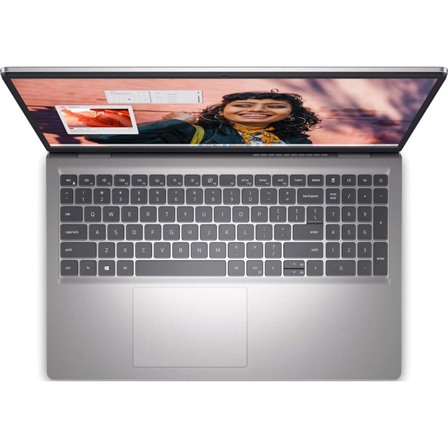 Ноутбук Dell/Inspiron 3530/1г/Core i7/1355U/1,7 GHz/16 Gb/M.2 PCIe SSD/512 Gb/No ODD/Graphics/Iris Xe/256 Mb/15,6 ''/1920x1080/Ubuntu/22.04/120Hz/Сере