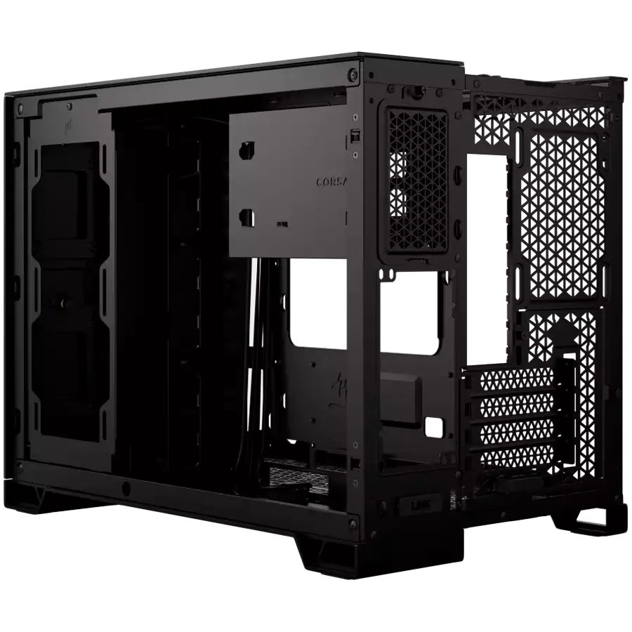 Corsair 2500X Tempered Glass mATX Mid-Tower, Black