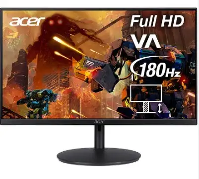 Монитор Acer/Nitro XF270X1biiph/27 ''/Full HD/1920x1080 Pix/2xHDMI DP HDR10 FreeSync Premium/1 мс/250 ANSI люм/1000:1/180 Hz