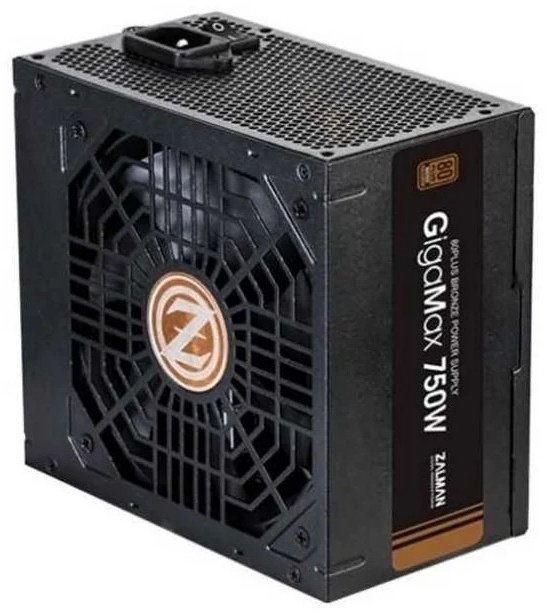 БП ATX 750W Zalman GigaMax ZM750-GVII,12sm f, 20+4+8/24+8+8,5SATA,3molex,4x6+2p PCI-E, ATX