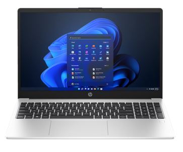 Ноутбук HP Europe/250 G10/1г/Core i3/1315U/1,2 GHz/8 Gb/PCIe NVMe SSD/512 Gb/No ODD/Graphics/Iris Xe/256 Mb/15,6 ''/1920x1080/Windows 11/Pro/64/Серебр