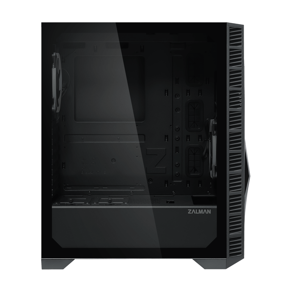 Корпус Zalman Z3 Iceberg, Midi Tower, ATX, Black, 2x3.5"/4x2.5", 3xUSB2.0
