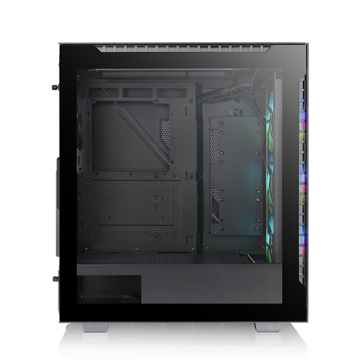 Корпус Thermaltake Divider 550 TG Ultra, Midi Tower, ATX, Black, 2x3.5"/5x2.5" HDD 3xUSB, USB-C