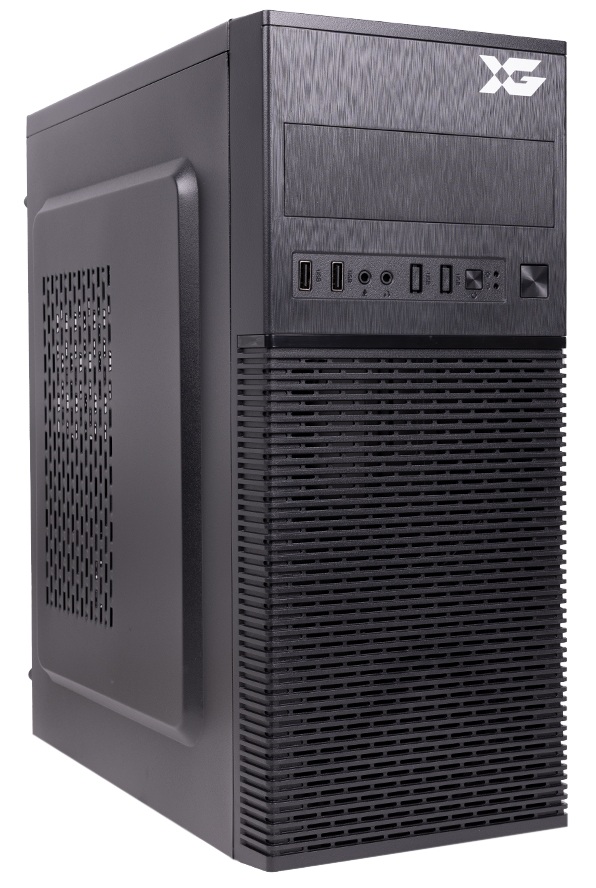 Корпус X-Game Cronus, Midi Tower, ATX, Black, 1х5.25"/2x3.5"/1x2.5", 2хUSB1.0