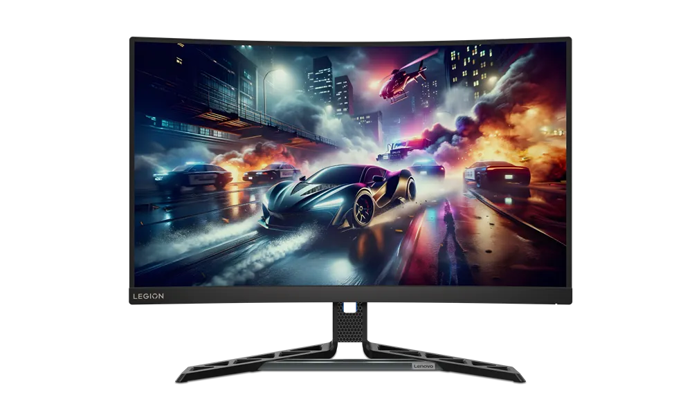 Монитор 27" Lenovo Legion R27qc-30, Black-Blue, VA, 2560x1440@180Hz, 350кд/м2,3000:1,0.5ms,2xHDMI,DP