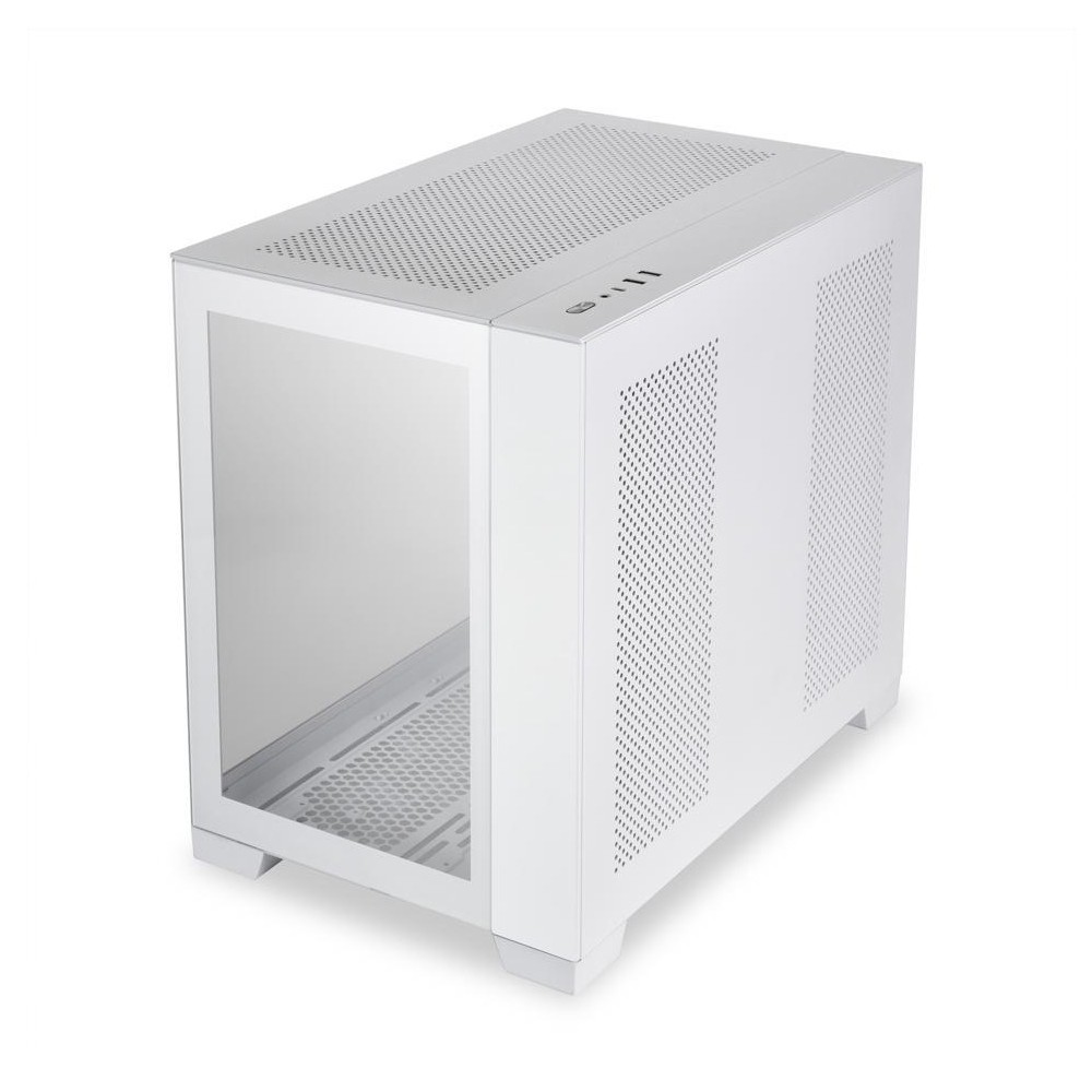 Корпус Lian Li O11 Dynamic S MINI Совместим с MB E-ATX/ATX/m-ATX/m-ITX совместим с БП SFX/SFX-L G99.O11DMI-S.00 Snow Edition