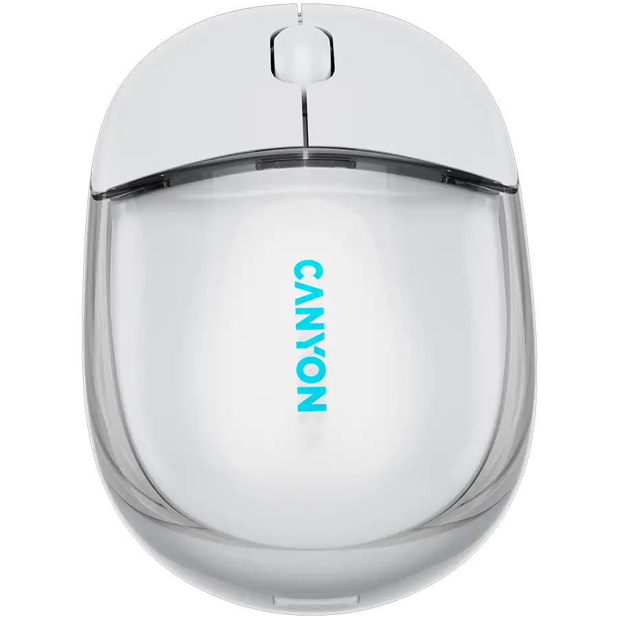 CANYON mouse OnClick 24 BT/ Wireless Transparent/White