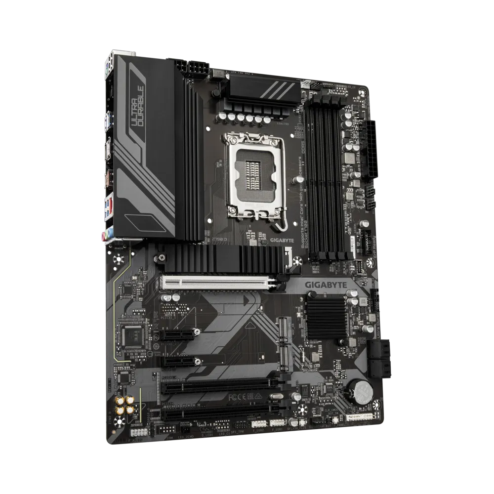 Матплата Gigabyte Z790 D, iZ790, S1700, ATX, 4DDR-5, 3xPCIxEx16, 6SATA, 3xM.2, HDMI, DP,12USB