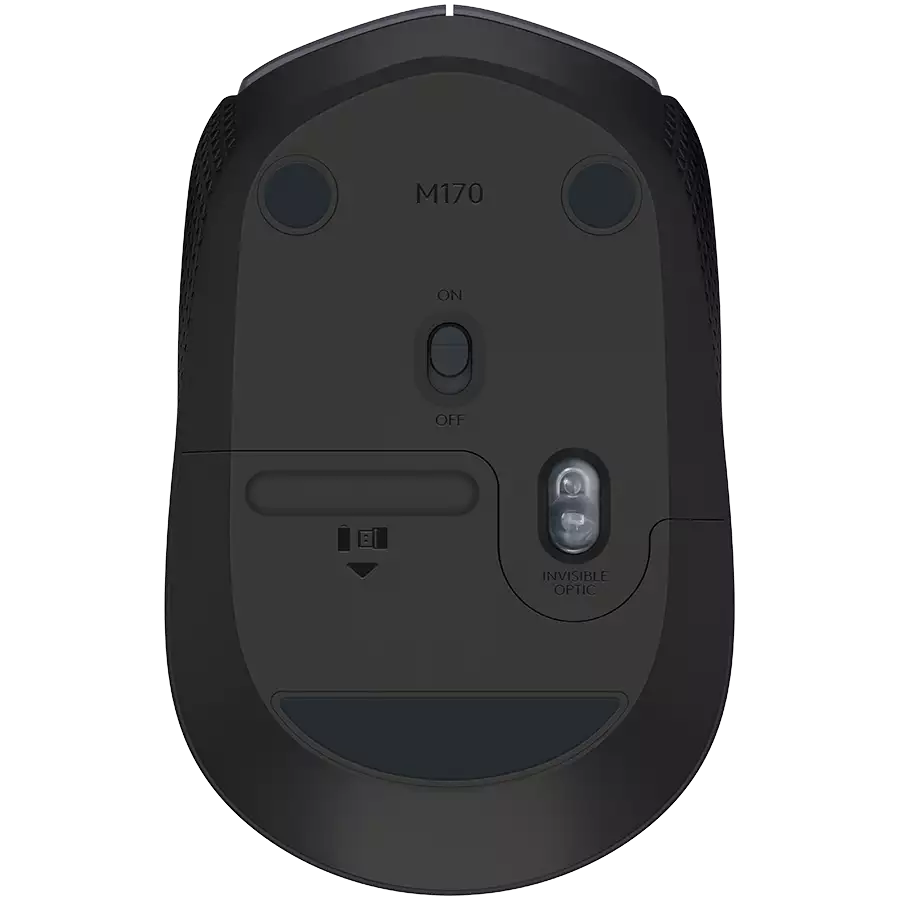 LOGITECH M170 Wireless Mouse - GREY