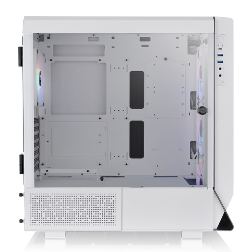 Корпус Thermaltake Ceres 500 TG ARGB Snow, Midi Tower, E-ATX, White, 2x3.5"/6x2.5", 2xUSB3.0, USB-C