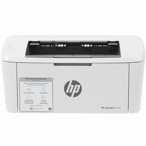 Принтер HP LaserJet M111w, A4, 20ppm, 600x600dpi, 32MB, tray 150 page, 8000 стр/мес,Wi-Fi,USB, White