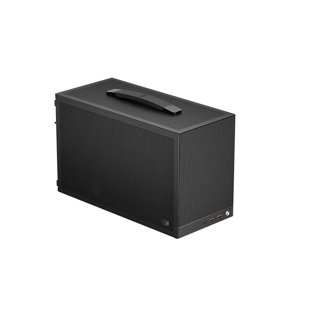 Корпус PCCooler K101 MESH GY 3F ITX 2xUSB3.0, USB-C, 1x3.5", 4x2.5" Предустановлено 3 вентилятора, Цвет: Grey