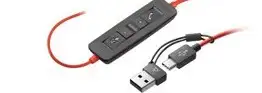 Наушники Poly/Blackwire 3320 Stereo USB-C Headset +USB-C/A Adapter