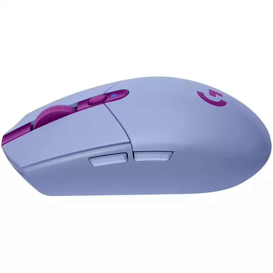 Мышь Logitech G305 Lightspeed, Lilac, Wireless, Gaming, Optical, 12000dpi, 1 х АА, USB