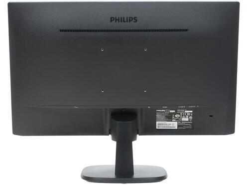 Монитор 23,8" PHILIPS 243V7QJABF (00/01) IPS 1920x1080 75Hz 4мс 250кдм 1000:1 200M:1 1-Sub 1xD-Sub 1xHDMI 1xDP1.2, Колонки 2x2W, Угол Обзора: 178/178. Цвет:Черный