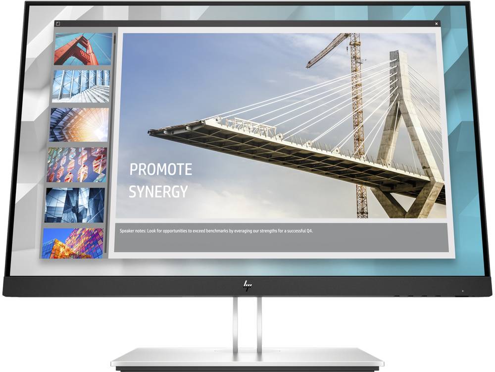 Монитор LCD 24'' [16:9] 1920х1200(WUXGA) IPS, nonGLARE, 60 Hz, 250 cd/m2, H178°/V178°, 1000:1, 20М:1, 16.7M, 5ms, VGA, HDMI, DP, USB-Hub, Height adj, Pivot, Tilt, Swivel, 1Y, Black,Silver
