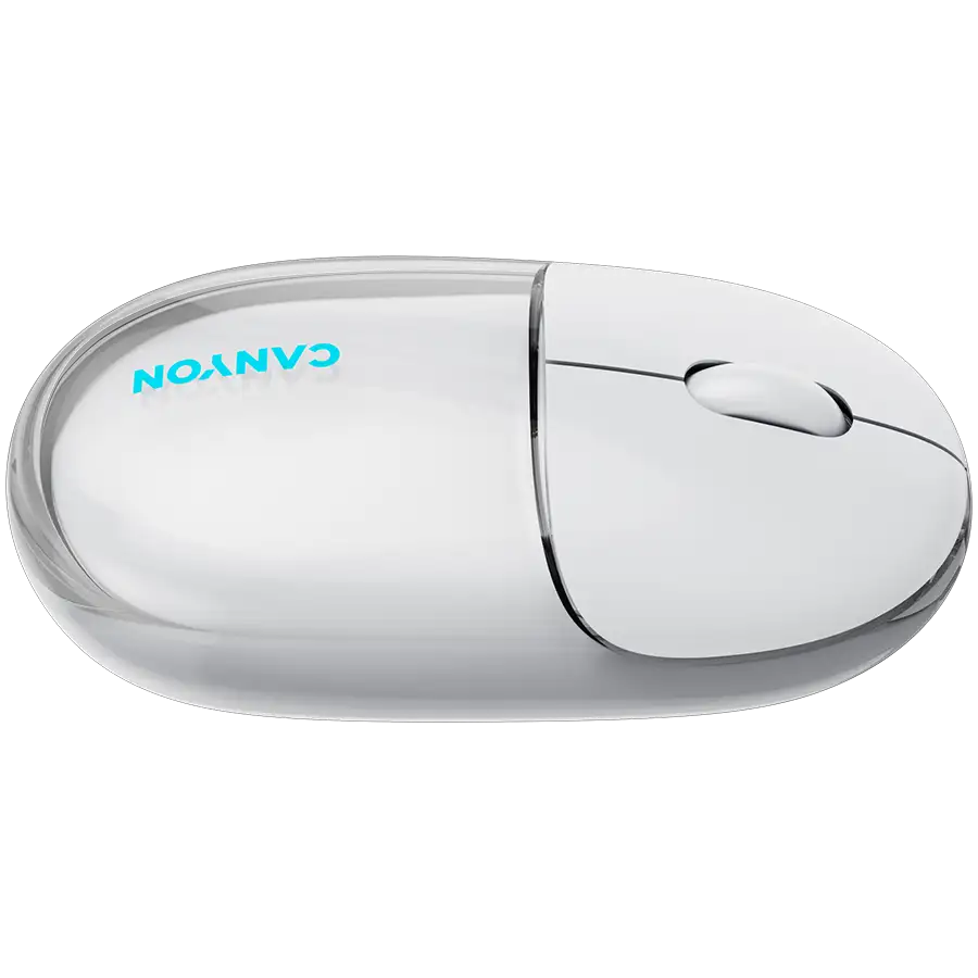 CANYON mouse OnClick 24 BT/ Wireless Transparent/White