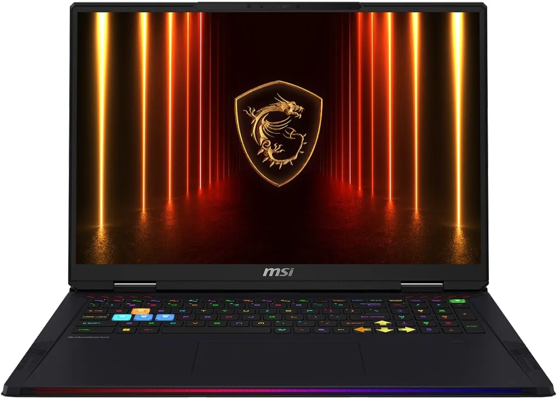 Ноутбук MSI Raider 18 HX AI A2XWJG-651KZ, Core U 9 285HX/18"UHD+/64GB/4TB/GF RTX5090 24GB/LAN/W11H