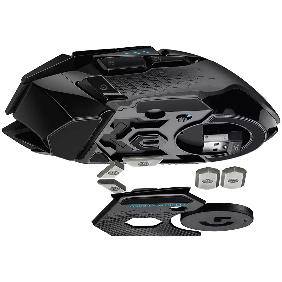Мышь Logitech G502 X Lightspeed, Black, Wireless,Optical, Gaming, 25600dpi, USB