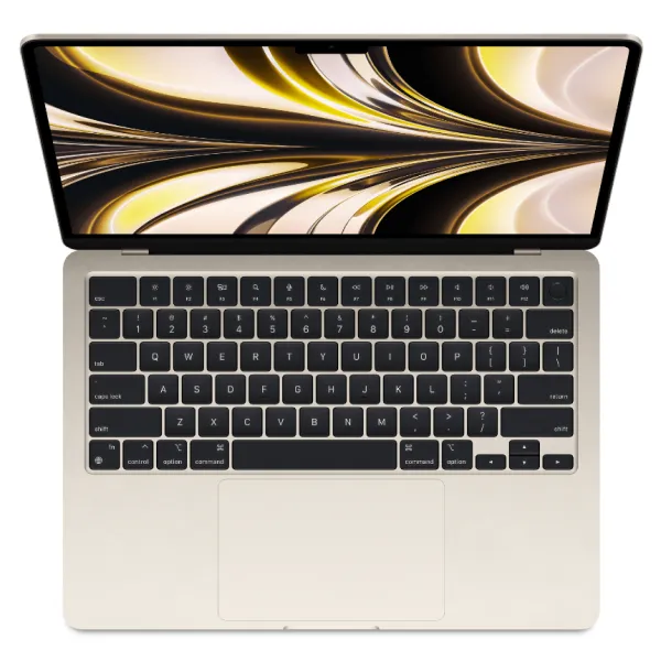 Ноутбук Apple MacBook Air A2681, Apple M2/13.6"Retina/8GB/256GB/8-core GPU/MacOS/Starlight