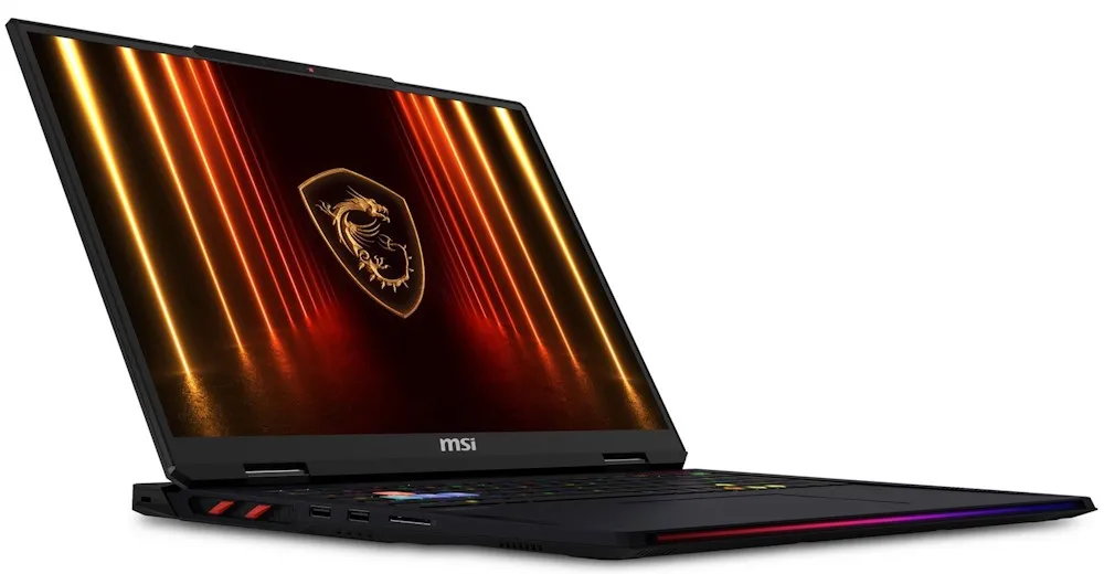 Ноутбук MSI Raider 18 HX AI A2XWJG-651KZ, Core U 9 285HX/18"UHD+/64GB/4TB/GF RTX5090 24GB/LAN/W11H