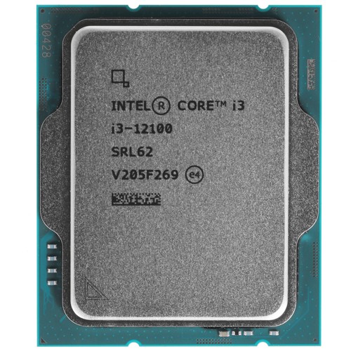 Intel CPU Desktop Core i3-12100 (3.3GHz, 12MB, LGA1700) tray